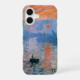 Eindruck von Claude Monet – Personalisierte Kunst iPhone 16 Hülle