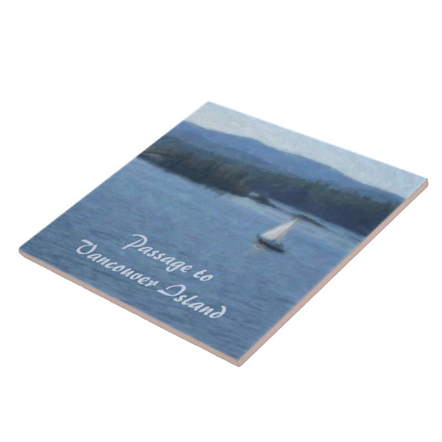 Eindrücke von Victoria, B.C. Fliese Trivets (Seite)