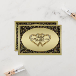 Eine 50-jährige UAWG-Einladungskarte zum Hochzeits Einladung