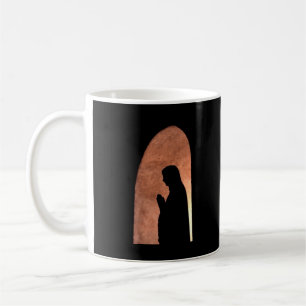 eine A-5-Schattennonne Kaffeetasse