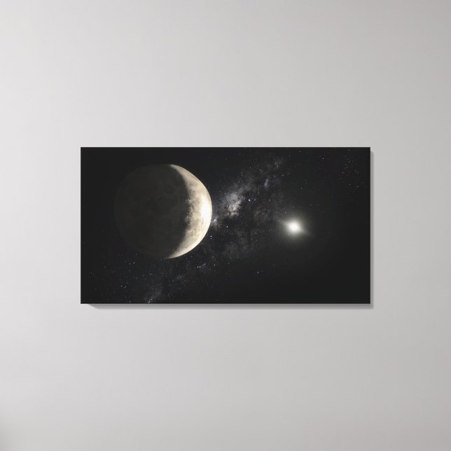 Eine Abbildung von Makemake Leinwanddruck (Vorderseite)