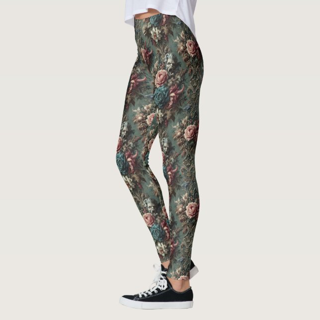 Eine abgestürzte Wut - gotisch Viktorianisch Leggings (Links)