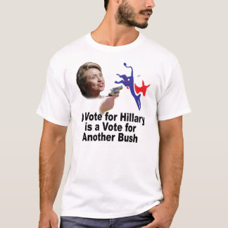 Eine Abstimmung für Hillary ist eine Abstimmung T-Shirt