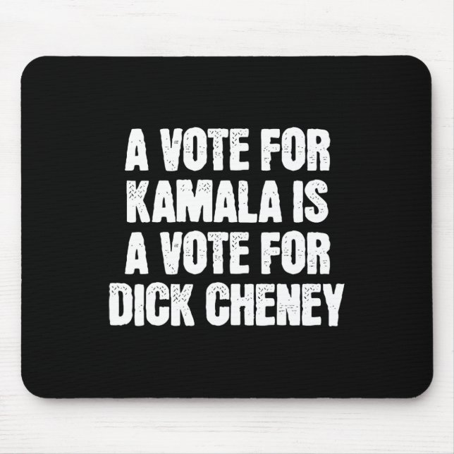 Eine Abstimmung über Kamala ist eine Abstimmung üb Mousepad (Vorne)