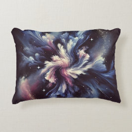 Eine abstrakte Galaxie, die das Geheimnis der Dekokissen