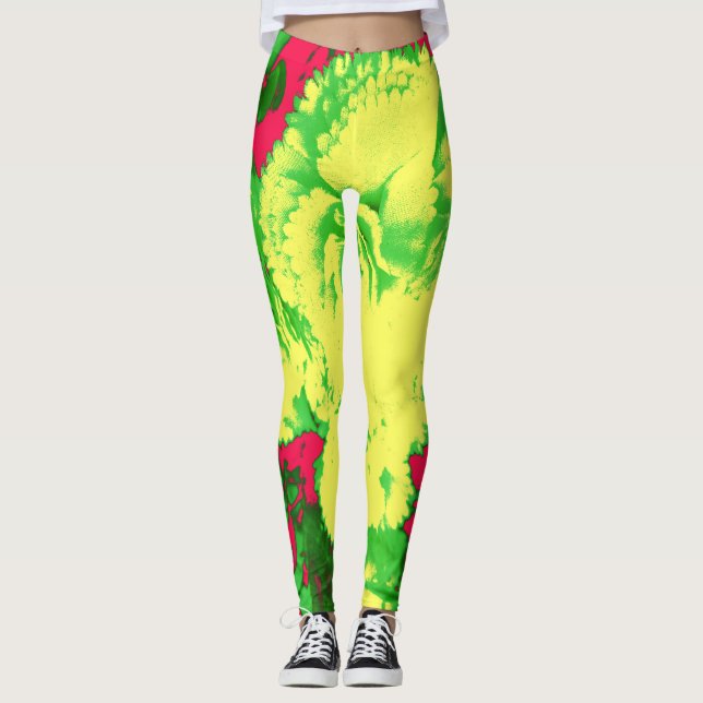 Eine abstrakte "Ratti_Creative_Arts"-Legierung Leggings (Vorderseite)