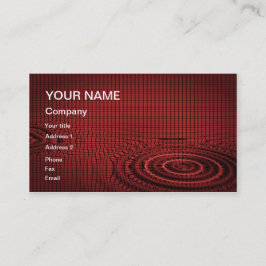 Eine abstrakte Visitenkarte zum Anpassen