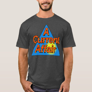 Eine aktuelle Angelegenheit, die 80er Tabloid-Nach T-Shirt