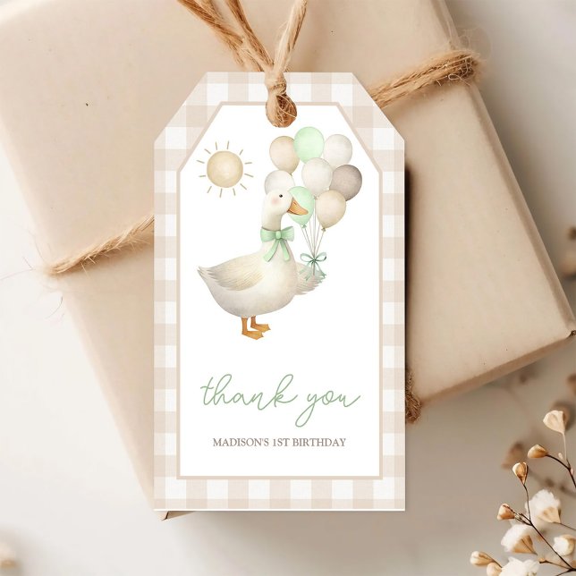 Eine Alberne Gänse, Balloons Geschenkanhänger (Von Creator hochgeladen)