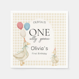 Eine Alberne GänseGeburtstagsparty Serviette