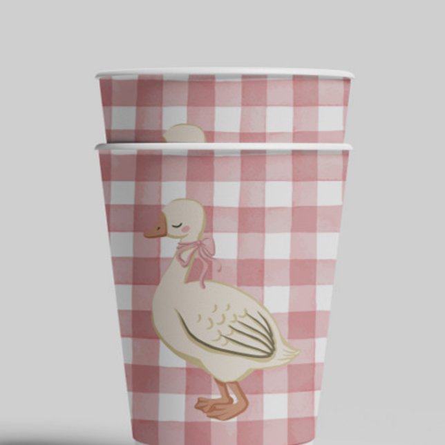 Eine Alberne Gänsehaut Rosa Cotattacore Pappbecher (Von Creator hochgeladen)