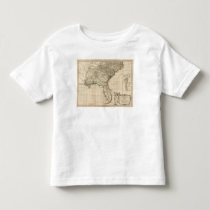 Eine allgemeine Karte der südlichen britischen Kleinkind T-shirt
