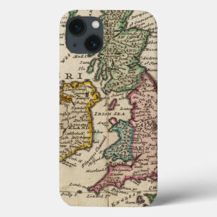 Eine allgemeine Karte von Großbritannien und von Case-Mate iPhone Hülle