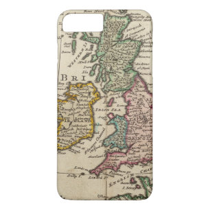 Eine allgemeine Karte von Großbritannien und von Case-Mate iPhone Hülle