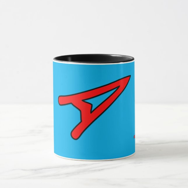 EINE ALPHA-Tasse FLIEGEN Tasse (Zentrum)