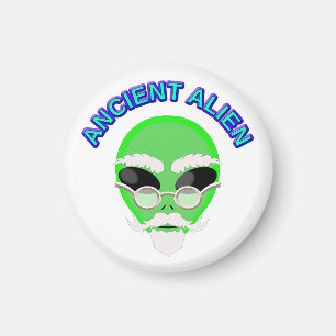 Eine alte Alien Magnet