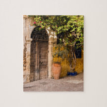 Eine alte europäische Tür