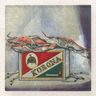 Eine alte Flamme Glasuntersetzer