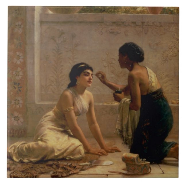 Eine alte Gewohnheit Fliese (Vorderseite)