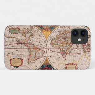 Eine alte Weltkarte circa 1600 Case-Mate iPhone Hülle
