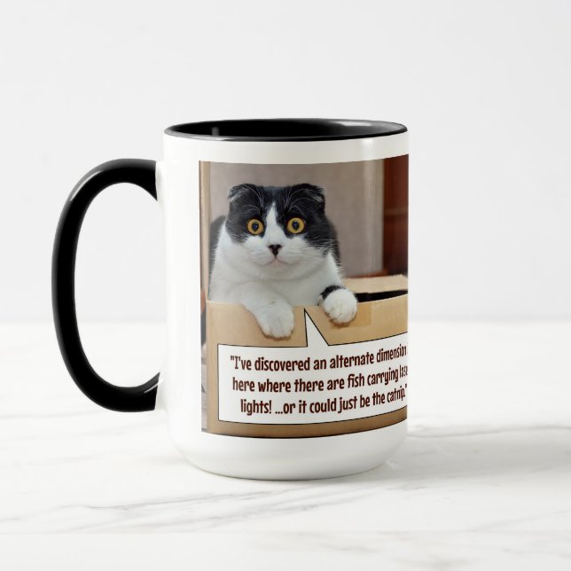 Eine alternative Dimension Tasse (Links)