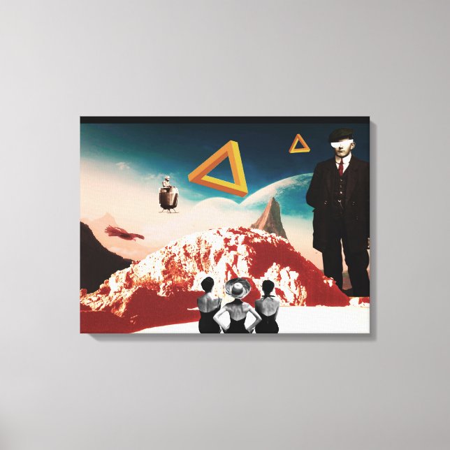 Eine alternative Realität 2 Leinwanddruck (Vorderseite)