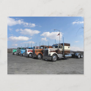 Eine amerikanische klassische Postkarte