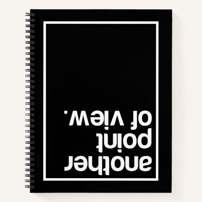Eine andere Sichtweise Notizbuch (Vorderseite)