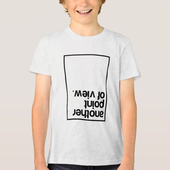 Eine andere Sichtweise Tri-Blend Shirt (Vorderseite)