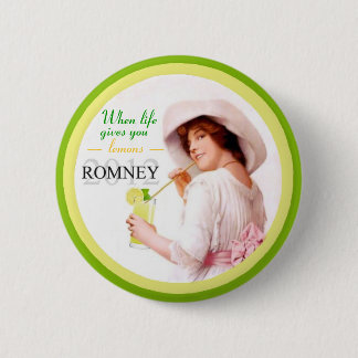 Eine andere Zitrone: Romney 2012 Button