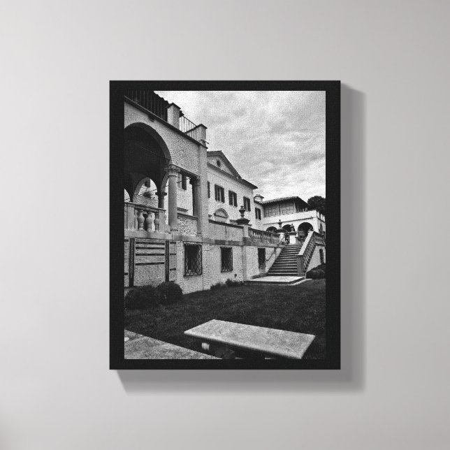 Eine angenehme Aussicht Leinwanddruck (Vorderseite)