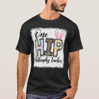 Eine Angesagte Philosophie Lehrer Leopard Lehrer O T-Shirt
