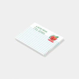 Eine Anmerkung vom Weltbesten Lehrer Post-it Klebezettel