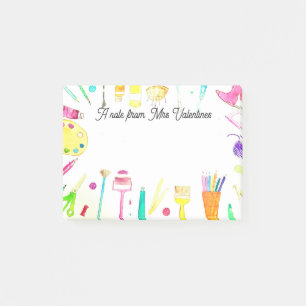 Eine Anmerkung von Teacher Pencils Wassercolor Post-it Klebezettel