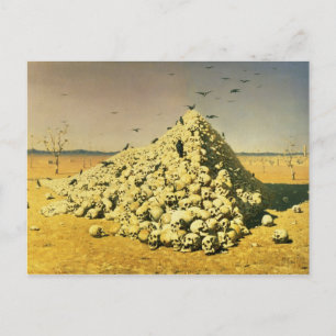 Eine Anschuldigung des Krieges von 1871, 1871 Postkarte