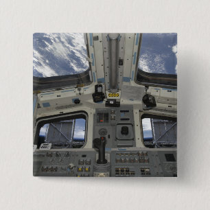 Eine Ansicht aus dem Führerraum heraus Button