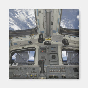 Eine Ansicht aus dem Führerraum heraus Magnet