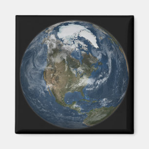 Eine Ansicht der Erde Magnet