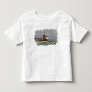 Eine Ansicht der Round Island Light Station. Kleinkind T-shirt