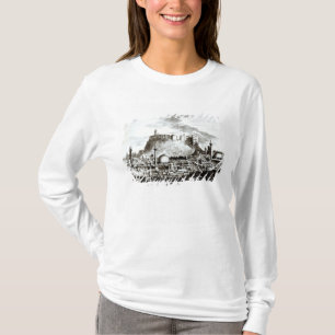 Eine Ansicht der Stadt und des Schlosses von T-Shirt