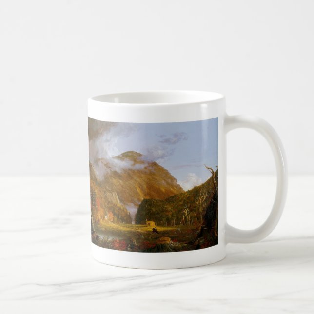 Eine Ansicht des Gebirgspasses Kaffeetasse (Rechts)
