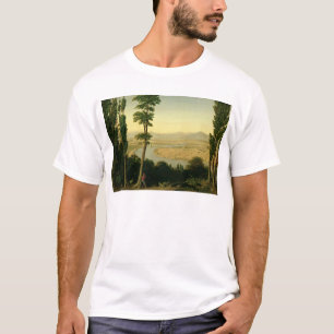 Eine Ansicht des Tibers und der römischen Campagn T-Shirt