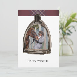 eine Ansicht durch den Steigbügel Karte