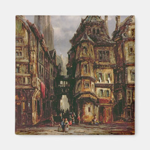 Eine Ansicht in das jüdische Viertel, Frankfurt, Magnet