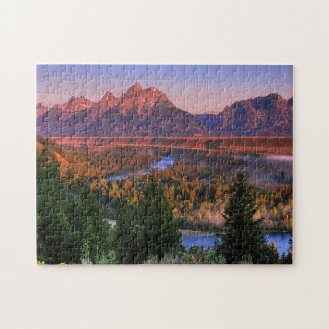 Eine Ansicht morgens Puzzle (Horizontal)