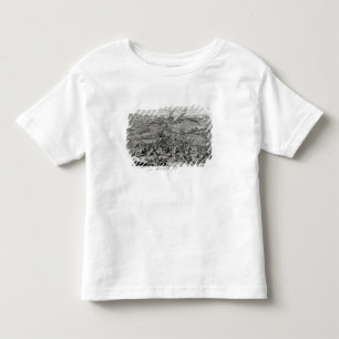 Eine Ansicht und eine Darstellung des Kampfes von Kleinkind T-shirt