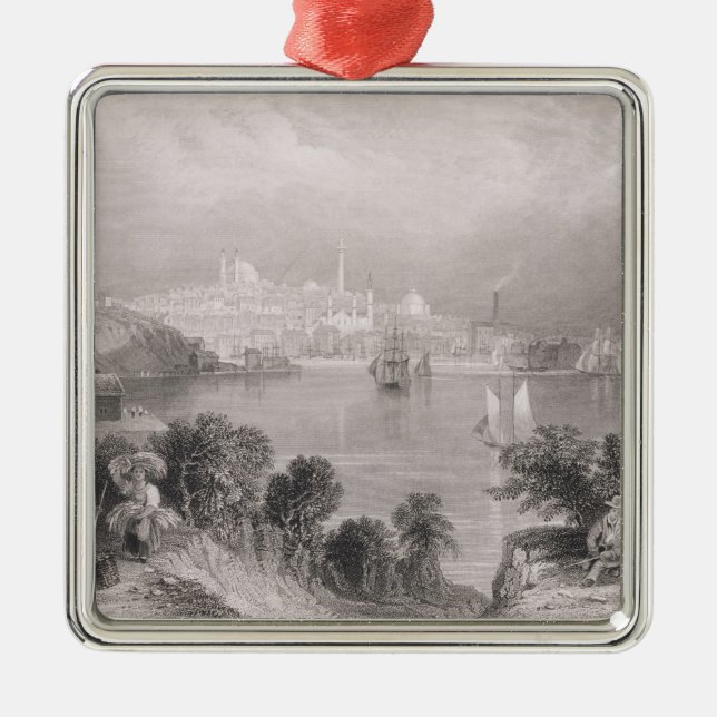 Eine Ansicht von Baltimore Ornament Aus Metall (Vorne)