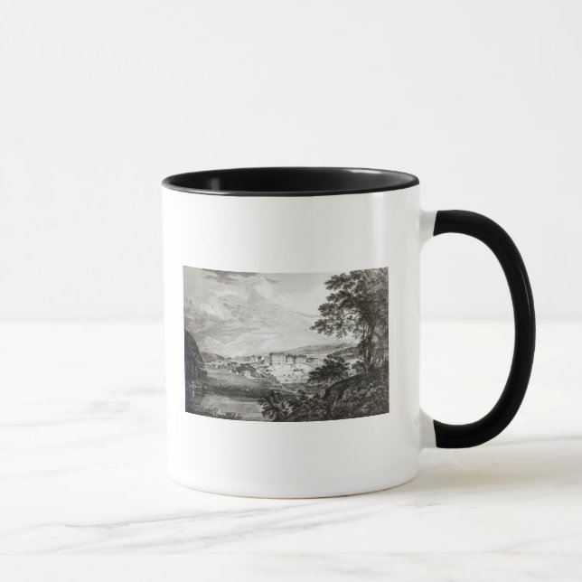 Eine Ansicht von Bethlem das große Moravian Tasse (Rechts)