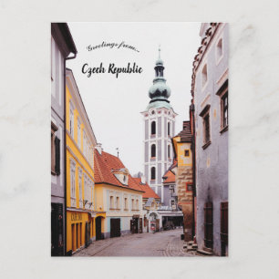 Eine Ansicht von Cesky Krumlov Tschechische Republ Postkarte