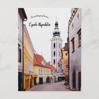 Eine Ansicht von Cesky Krumlov Tschechische Republ Postkarte